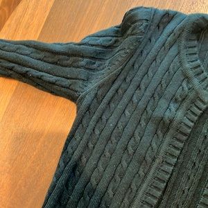 Black long cardigan